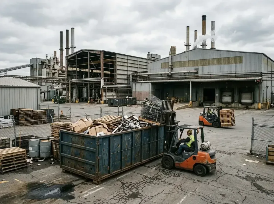 industrial-factory-scrap-conta-003 — frequently asked questions, Cheap Roll-off Dumpster Rentals in Junction City, KS